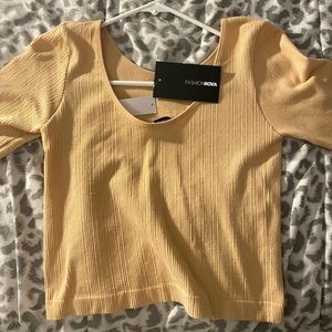 New Fashion Nova Crop Top